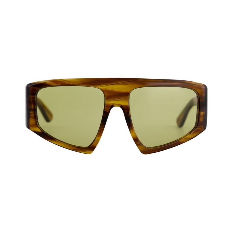 <p><a href="https://porttanger.com/collections/sabah/products/noor-albukhur-acetate-warm-olive-lens" rel="nofollow noopener" target="_blank" data-ylk="slk:Shop Now;elm:context_link;itc:0;sec:content-canvas" class="link ">Shop Now</a></p><p>Noor Sunglasses</p><p>porttanger.com</p><p>$325.00</p>