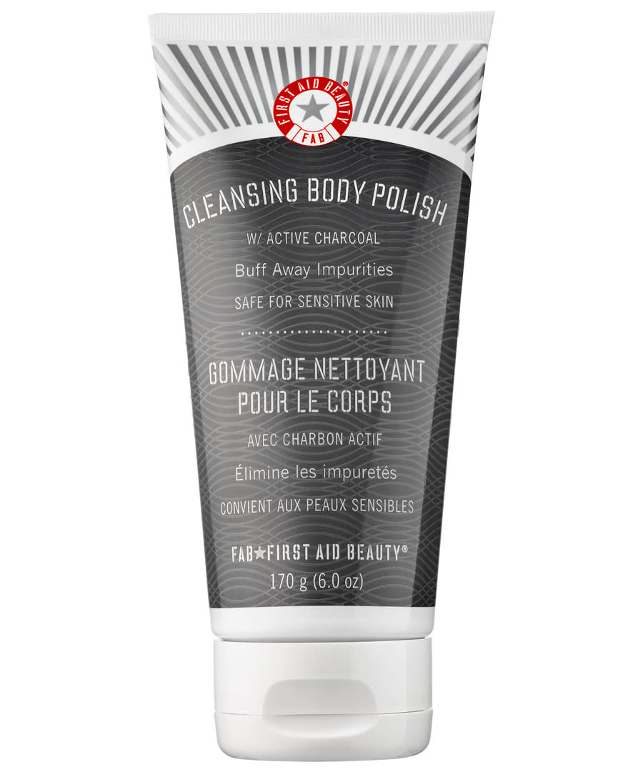 First Aid Beauty Cleansing Body Polish With Activated Charcoal