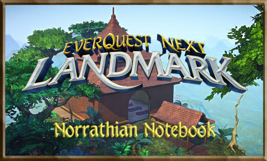 Norrathain Notebook:  Lookout Landmark, here I come!