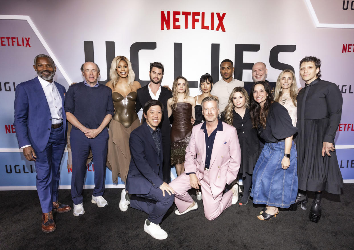 'Uglies' Ending Explained pictured: 'Uglies' cast | (Photo by Roger Kisby/Getty Images for Netflix)