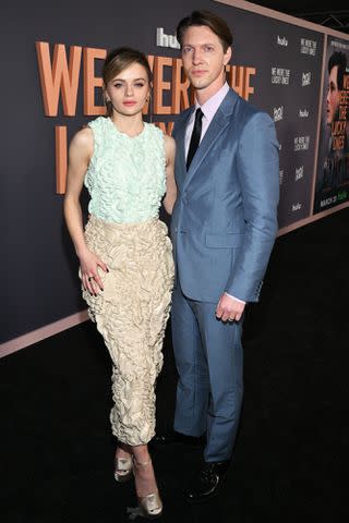 <p>Michael Buckner/Variety via Getty</p> Joey King and Steven Piet at the L.A. premiere of 'We Were The Lucky Ones'