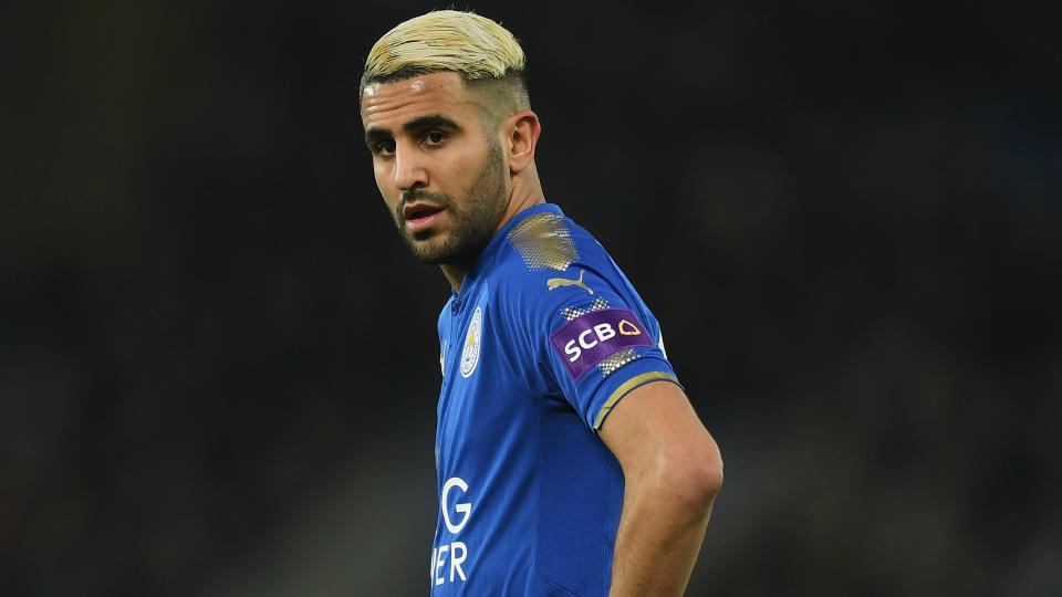 Riyad Mahrez tried to force through a move to Manchester City in January.