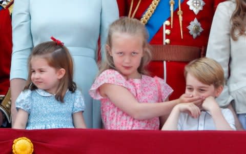 The baby will join a generation of cheeky cousins including Princess Charlotte, Savannah Phillips and Prince George - Credit: Max Mumby