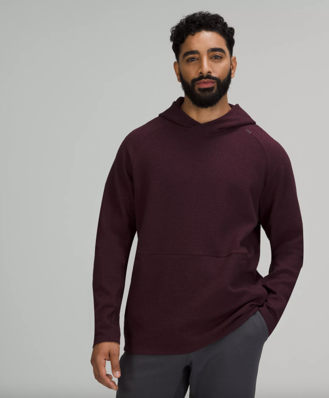 Lululemon Think Fast Space Dye Gray Pullover Sweatshirt Hoodie