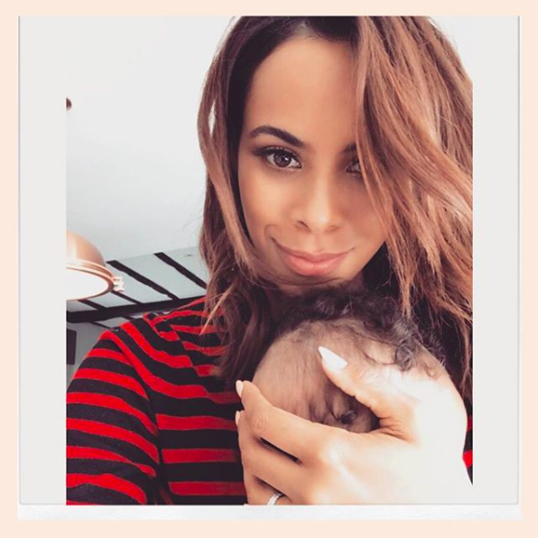 Rochelle Humes has hit back at critics of her unusual parenting technique [Photo: Instagram/rochellehumes]