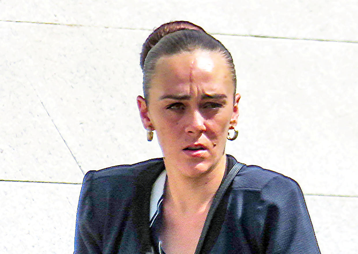 Carly Lane was jailed for four months after she assaulted two police officers  (SWNS)