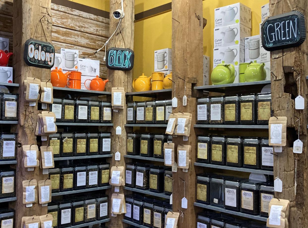 Cape Fear Spice Merchants, at 20 Market St. in downtown Wilmington, offers a large selection of spices, teas and other food-and-drink finds.