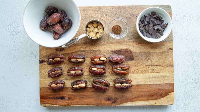 dates stuffed with nuts
