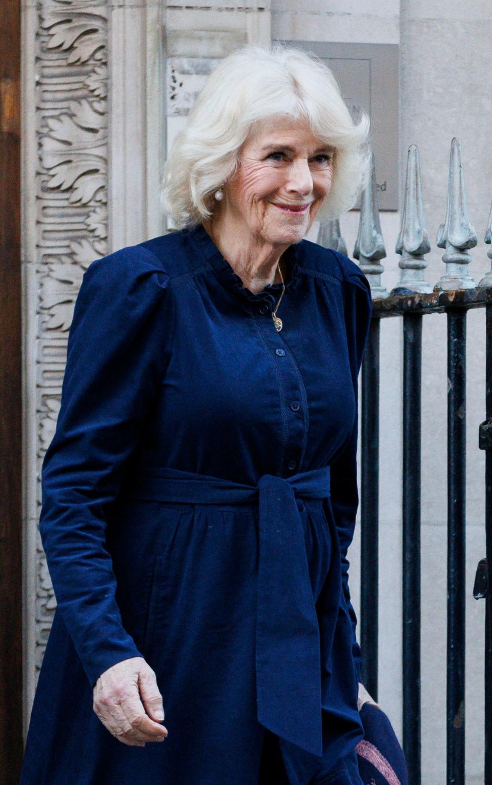 Queen Camilla leaves The London Clinic
