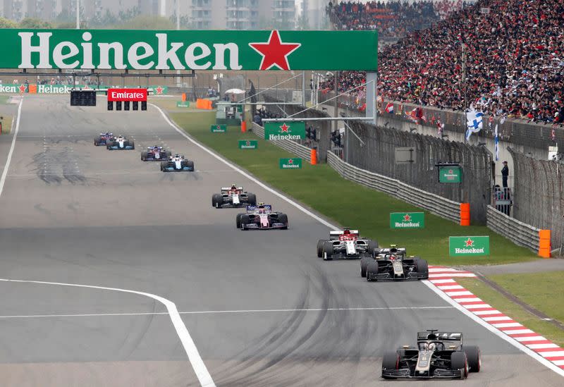 FILE PHOTO: Chinese Grand Prix