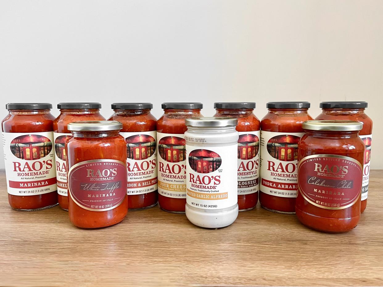 10 jars of Rao's pasta sauce