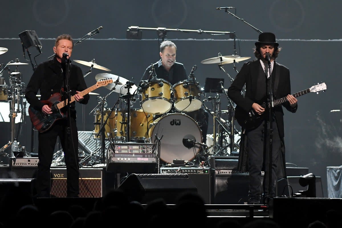 Don Henley, Scott F Crago and Deacon Frey  (Getty Images)