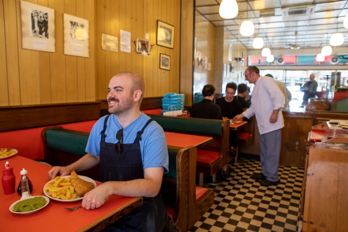 Time warp: The dining room is much the same as it was on opening in 1958  (Adrian Lourie)