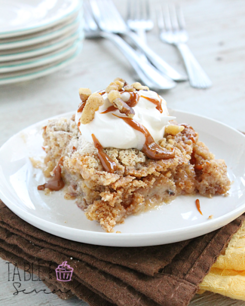 Banana Bread Dump Cake