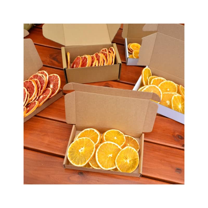 20 Dried Orange Slices Decorative