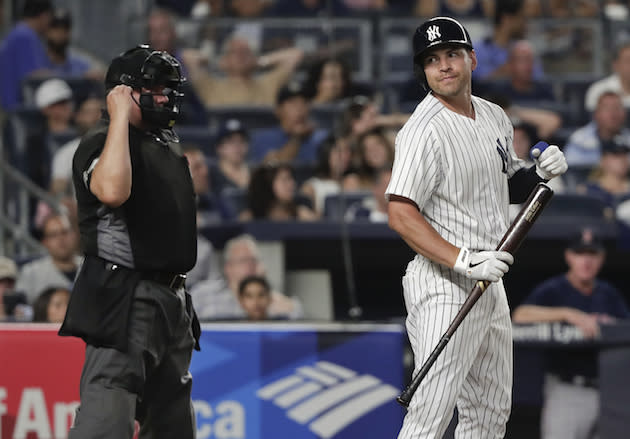 New York Yankees' Jacoby Ellsbury (AP Photo/Julie Jacobson)