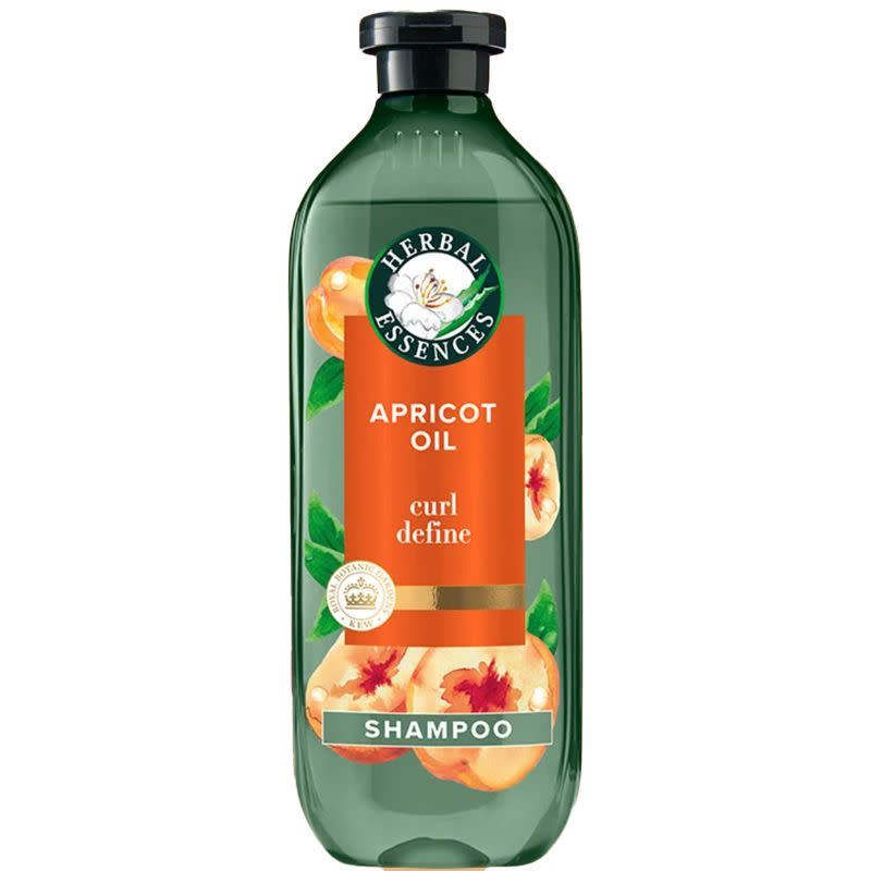 <p><a href="https://herbalessences.com/en-us/our-products/apricot-curl-define-shampoo/" rel="nofollow noopener" target="_blank" data-ylk="slk:Shop Now;elm:context_link;itc:0;sec:content-canvas" class="link ">Shop Now</a></p><p>Curl Define Shampoo</p><p>$9.99</p>