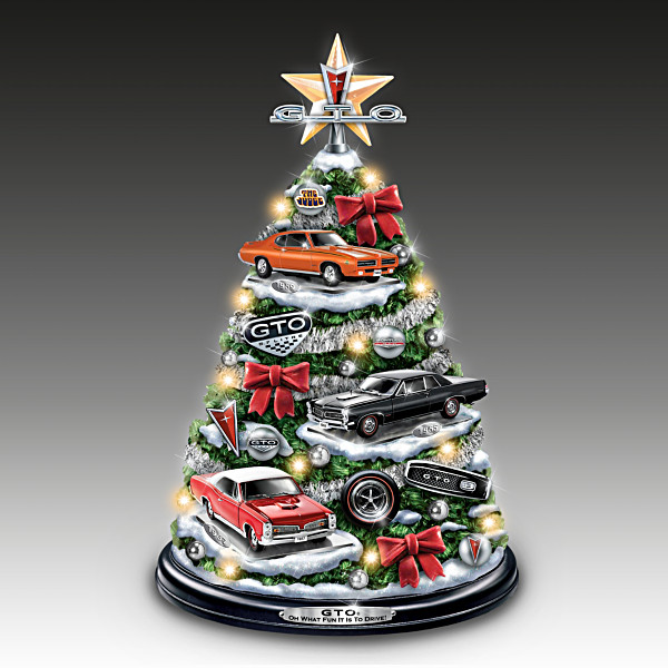 The Pontiac GTO Tabletop Christmas Tree