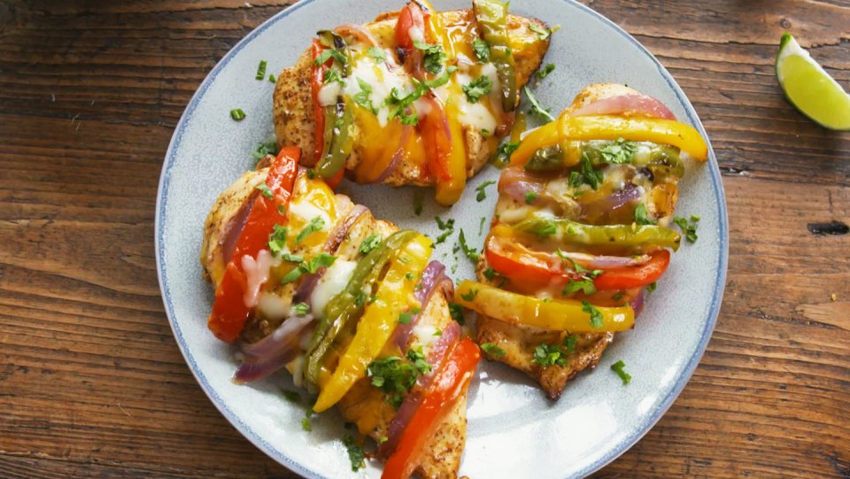 Fajita Stuffed Chicken