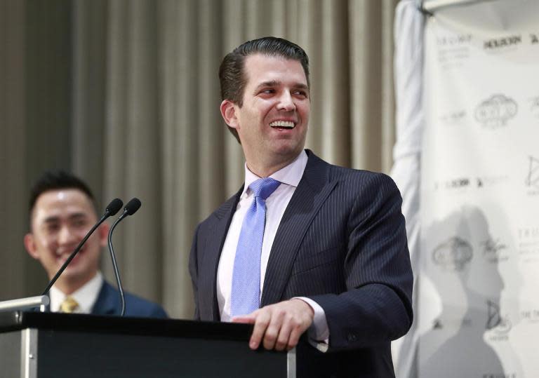 Donald Trump held press conference promising more dirt on Clinton hours after Donald Trump Jr's Russia emails