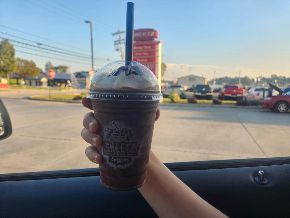 Sheetz offers a variety of hot and cold made-to-order drinks like frozen hot chocolate.