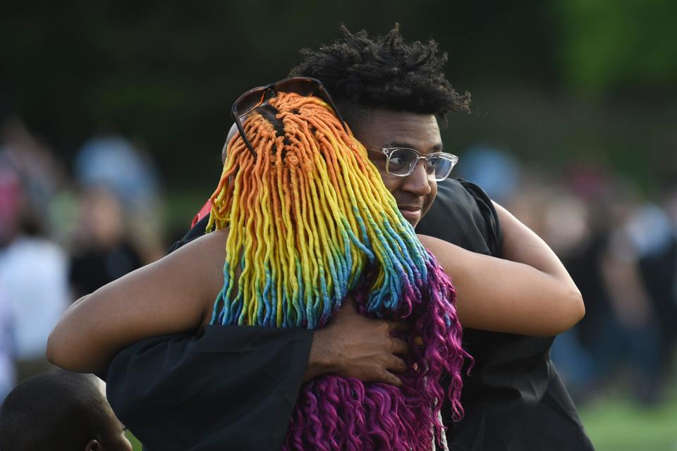 Scenes from Clinton High School's Class of 2022 graduation ceremony in Clinton, Tenn. on Friday, May 20, 2022.