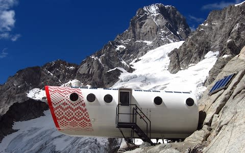 Bivacco Gervasutti, Mont Blanc, Italy