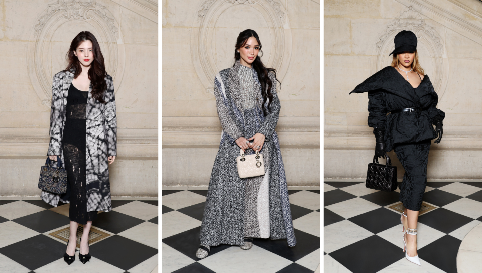 Stars at Dior's Hature Couture SS24 include Han So-hee, Heart Evangelista and Rihanna. (PHOTO: Dior)