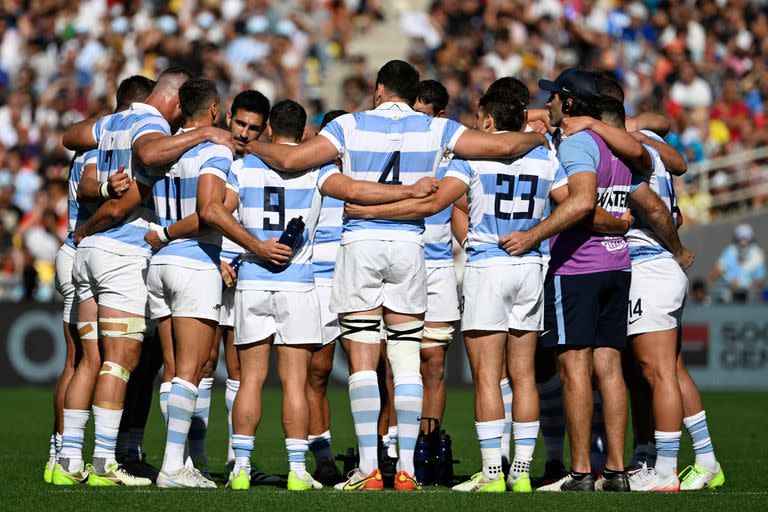 Los Pumas están unidos en su ilusión de avanzar a los cuartos de final; este domingo sabrán si la concretaron