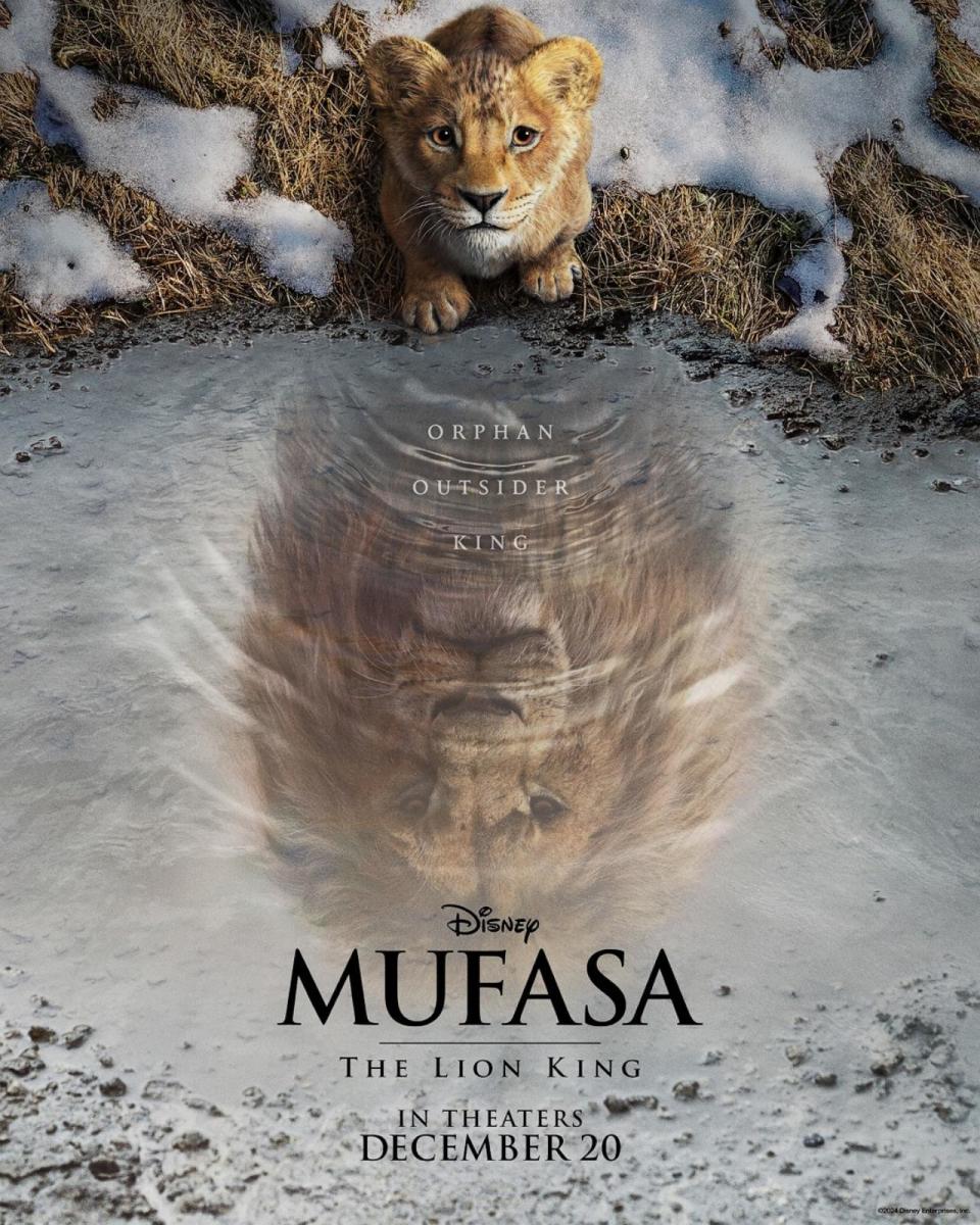 PHOTO: The official poster for Disney's 'MUFASA: THE LION KING.' (Disney)