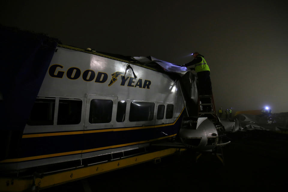 The last of the Goodyear blimps