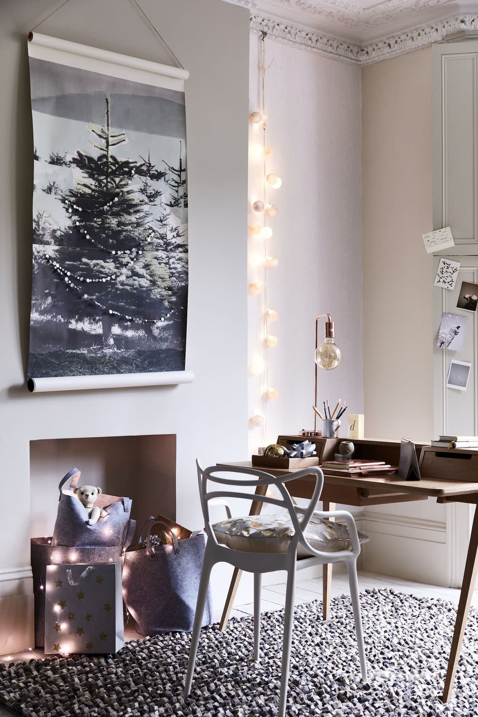 christmas living room decor small spaces