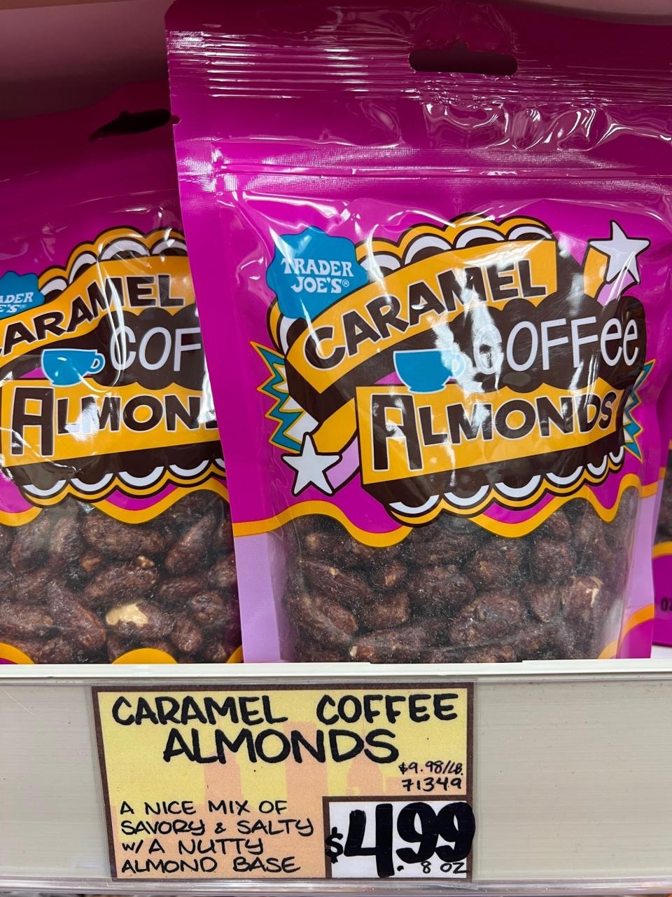 Caramel Coffee Almonds