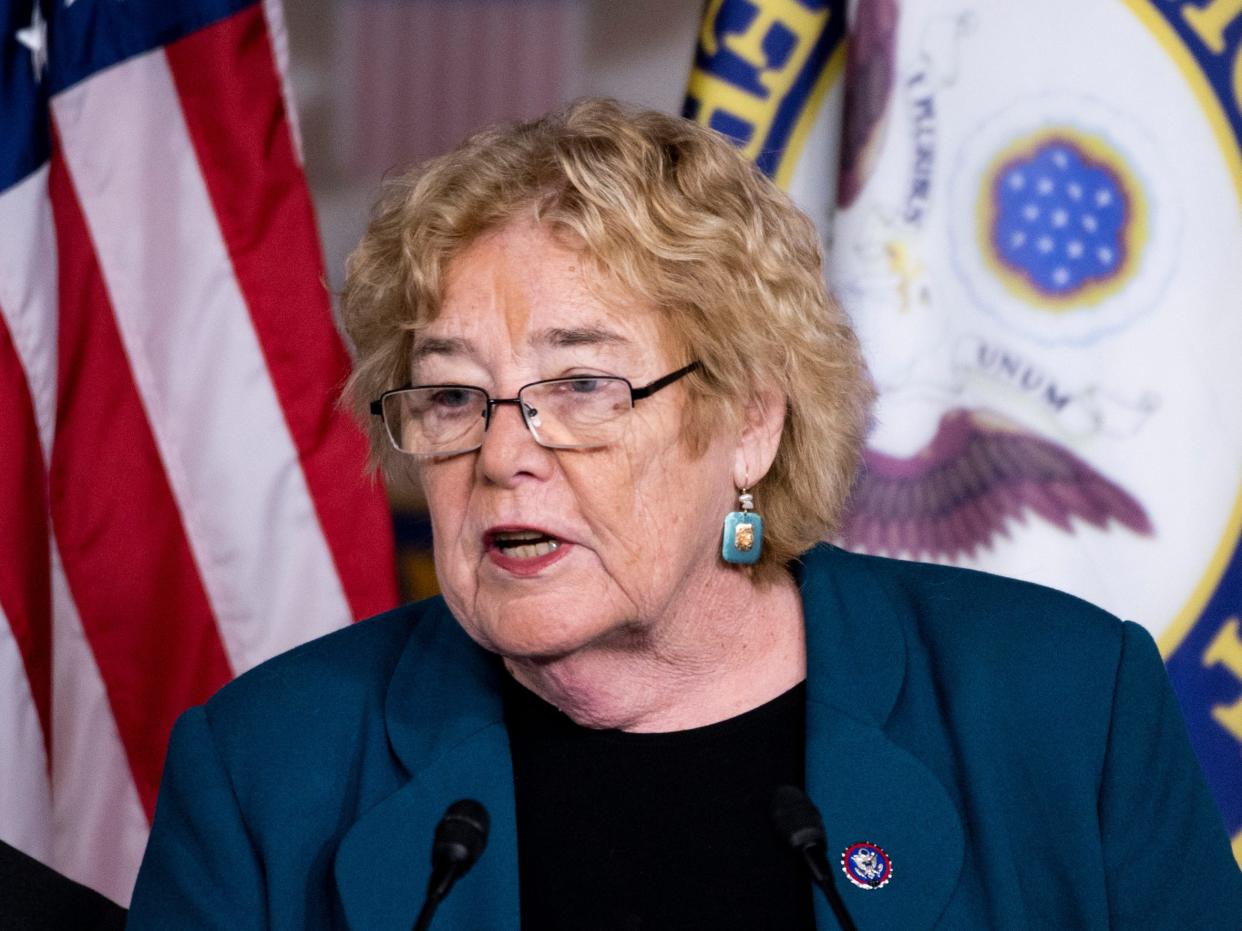 Democratic Rep. Zoe Lofgren of California chairs the Committee on House Administration, which is considering changes to the rules governing congressional stock trading.