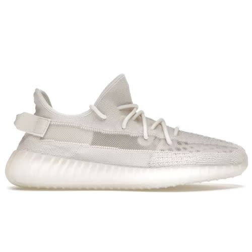 <p><a class="link " href="https://stockx.com/en-gb/adidas-yeezy-boost-350-v2-bone?country=GB¤cyCode=GBP&size=13.5&g_acctid=709-098-4271&g_adtype=none&g_campaign=OD+-+PMax+-+Sneakers+-+International+%28UK%29&g_campaignid=17106184477&g_network=x&gclid=CjwKCAjwp9qZBhBkEiwAsYFsb62tz-uLPjCuFjfIeAfaYv87Yb9juGxK-pwOFqp0W2RVTmcGykz_SxoCOqYQAvD_BwE&gclsrc=aw.ds" rel="nofollow noopener" target="_blank" data-ylk="slk:SHOP;elm:context_link;itc:0;sec:content-canvas">SHOP</a></p><p>Some Adidas Yeezys lose their appeal after a year or two, but the ‘bone’ 350 V2 is imbued with timeless appeal. Grab a pair from the recent re-release whilst stock is high and prices are low.</p><p>£207; <a href="https://stockx.com/en-gb/adidas-yeezy-boost-350-v2-bone?country=GB¤cyCode=GBP&size=13.5&g_acctid=709-098-4271&g_adtype=none&g_campaign=OD+-+PMax+-+Sneakers+-+International+%28UK%29&g_campaignid=17106184477&g_network=x&gclid=CjwKCAjwp9qZBhBkEiwAsYFsb62tz-uLPjCuFjfIeAfaYv87Yb9juGxK-pwOFqp0W2RVTmcGykz_SxoCOqYQAvD_BwE&gclsrc=aw.ds" rel="nofollow noopener" target="_blank" data-ylk="slk:stockx.com;elm:context_link;itc:0;sec:content-canvas" class="link ">stockx.com</a></p>