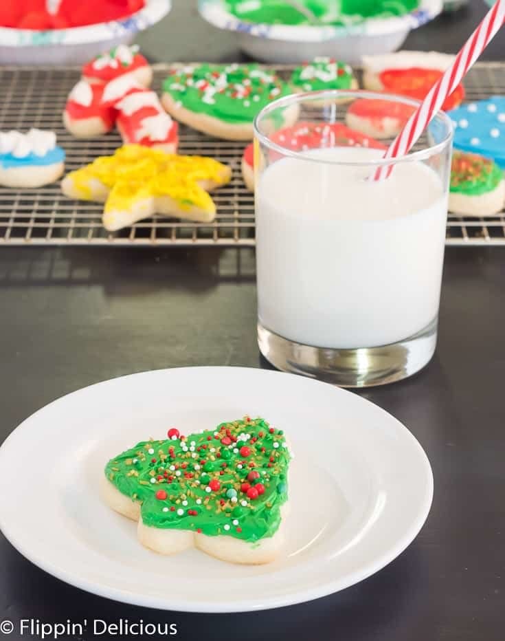 Gluten-Free Christmas Sugar Cookies