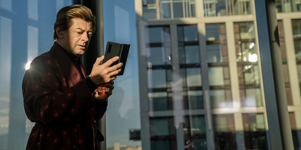 Andy Serkis as David Robey in "Luther: The Fallen Sun." 2023