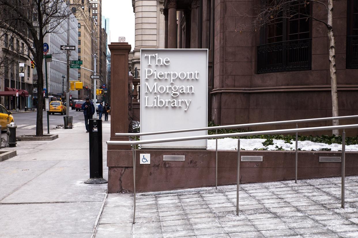 Pierpont Morgan Library museum in Midtown Manhattan