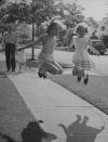 <p>No longer considered a polite term these days, but this shortened version of "hyperactive" was used to describe kids with far too much energy.</p>