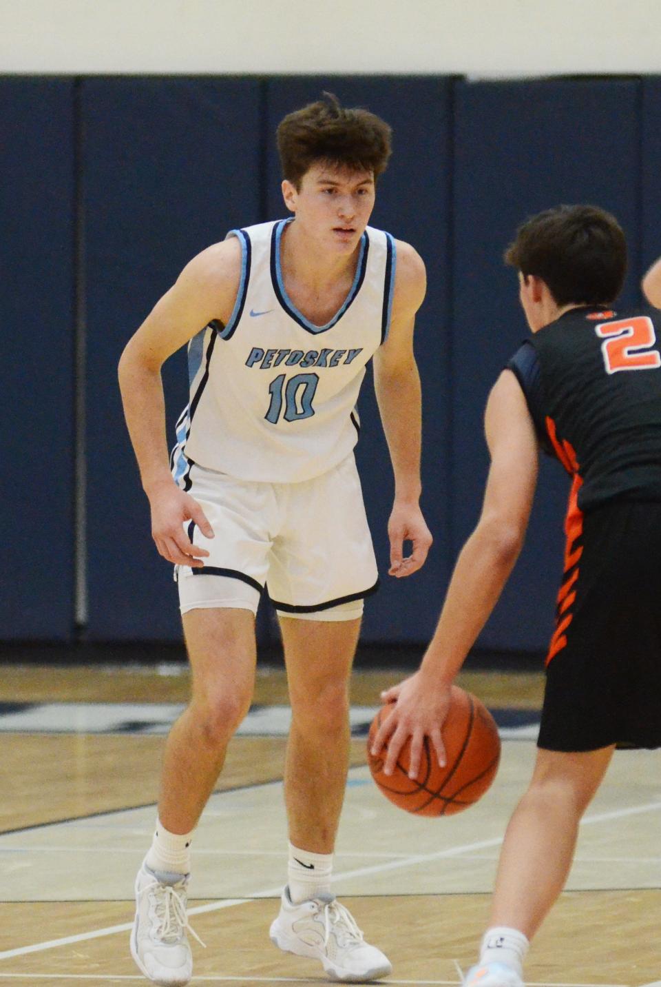 Petoskey junior Jimmy Marshall enjoyed a strong first season with the Northmen varsity and picked up All-BNC honors.