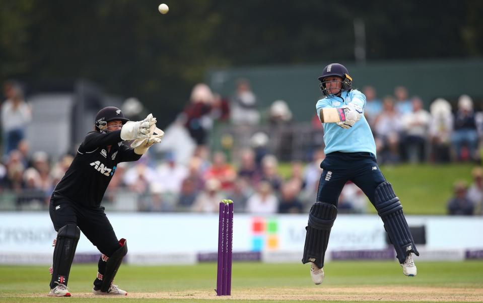 Danni Wyatt played a big-hitting cameo for the hosts - GETTY IMAGES