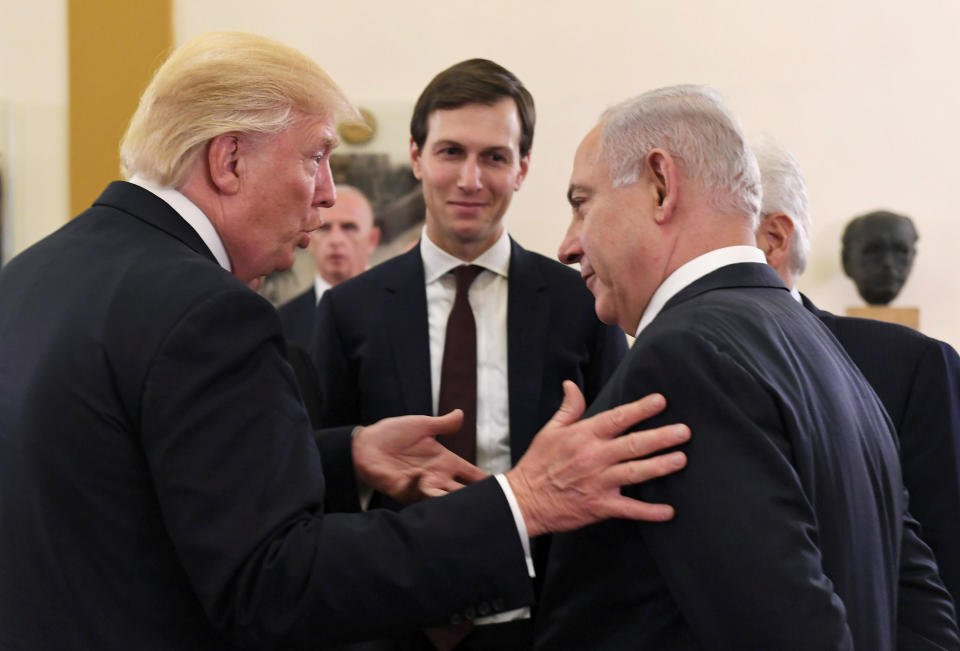 kushner netanyahu trump