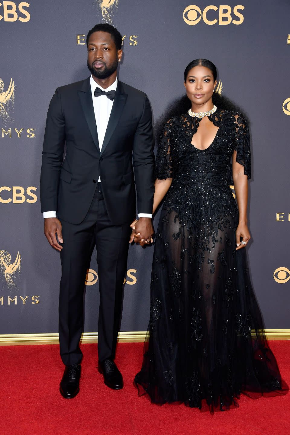 Actress Gabrielle Union was on fleek next to NBA player Dwyane Wade. Photo: Getty