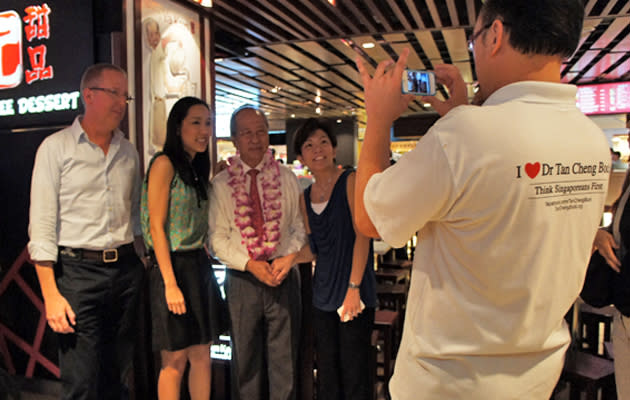 Tan Cheng Bock at Raffles City