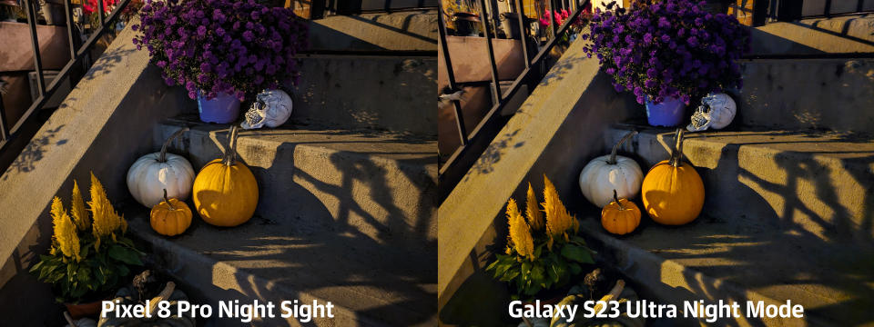 <p>This photo was very close, which shows how far Samsung has come with its dedicated Night Mode.</p> 