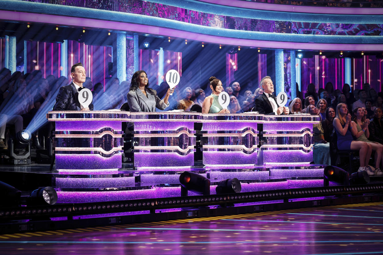 Strictly Come Dancing 2023 judges Craig Revel Horwood, Shirley Ballas, Motsi Mabuse and Anton Du Beke.