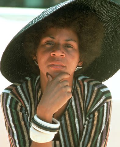 <p>Michael Ochs Archives/Getty</p> Minnie Riperton poses for a portrait in August 1975