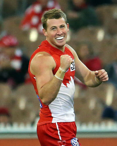 Cunningham earned the rising star nomination in round 15 for his performance in the Swans’ win over cross-town rivals GWS. The 20-year-old had 17 disposals and seven marks and was a go-to man for Sydney.