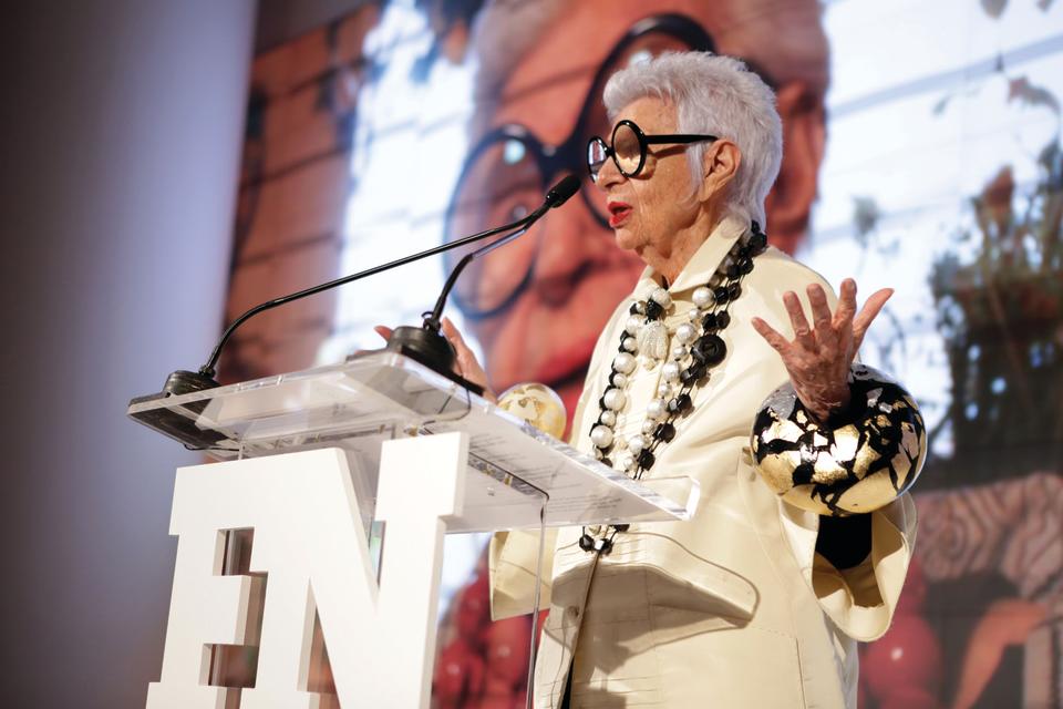 Iris Apfel, 2016