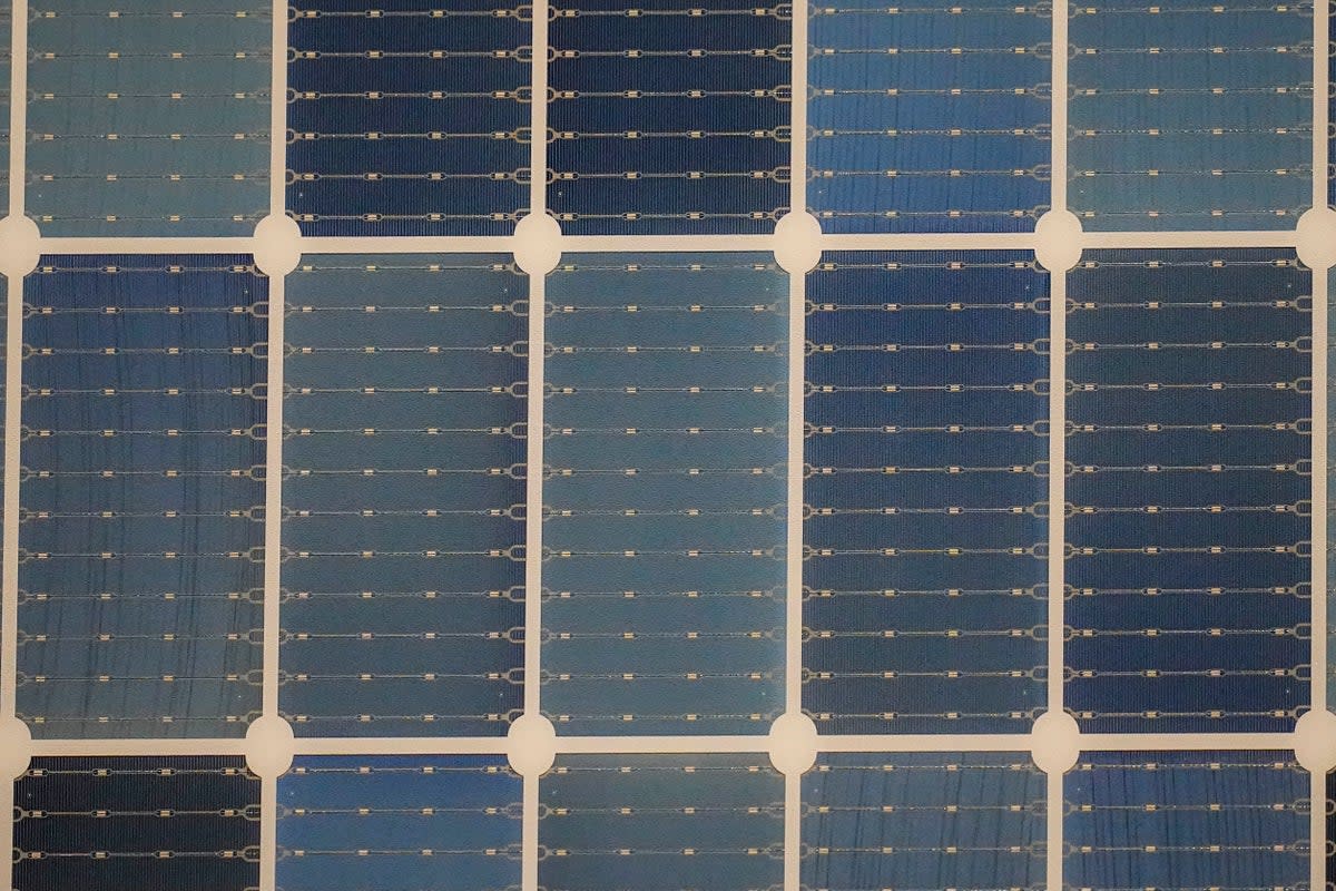 Solar panels have become significantly cheaper and more efficient in recent years  (The Associated Press)